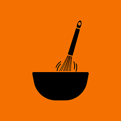 Image showing Corolla Mixing In Bowl Icon