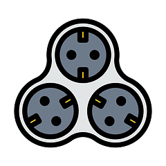 Image showing AC Splitter Icon