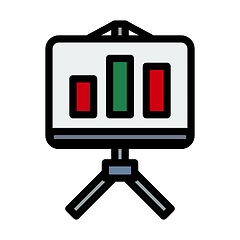 Image showing Analytics Stand Icon
