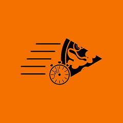 Image showing Pizza Delivery Icon