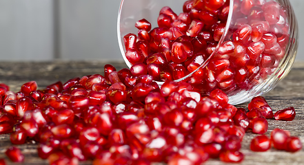 Image showing pomegranate seeds