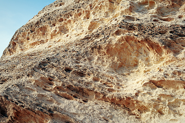 Image showing Cliffs by the sea.