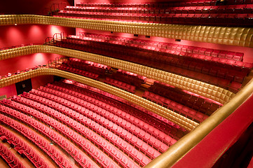 Image showing interior famous national theater nicaragua national theater rube