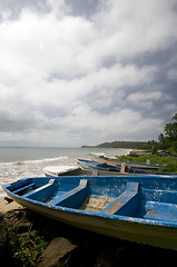 Image showing fishing boat corn island nicaragua