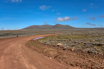 Image showing landscape of Bale Mountain, Ethiopia