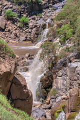 Image showing waterfall in Awash National Park, Ethiopia