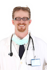 Image showing Portrait of smiling doctor