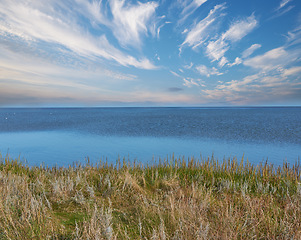 Image showing Denmark nature, countryside and environment. Nature in the Kingdom of Denmark.