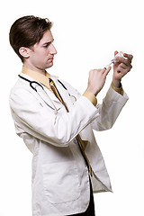 Image showing Young man doctor