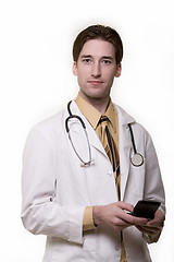 Image showing Young man doctor