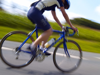 Image showing cyclist