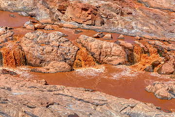 Image showing Rapids in the Betsiboka river Madagascar