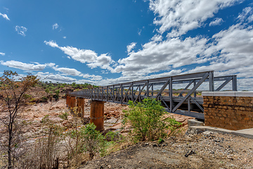 Image showing Rapids in the Betsiboka river Madagascar