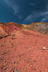 Image showing Valley of Mars landscapes