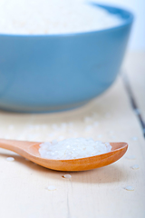 Image showing raw white rice