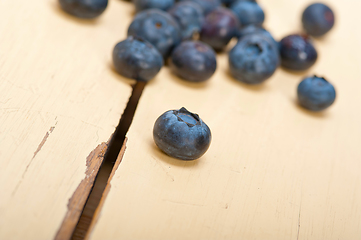 Image showing fresh blueberry