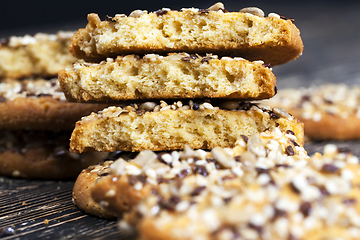 Image showing cookies with nuts and seeds