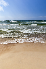 Image showing sea sand beach