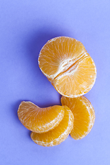 Image showing orange on a purple background