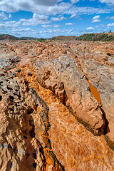 Image showing Rapids in the Betsiboka river Madagascar