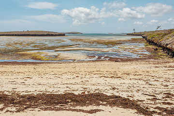 Image showing sand beach in Madagascar, Antsiranana, Diego Suarez