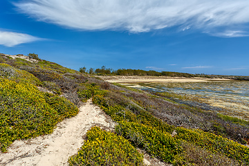 Image showing sand beach in Madagascar, Antsiranana, Diego Suarez