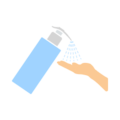 Image showing Dispenser Of Liquid Soap Icon