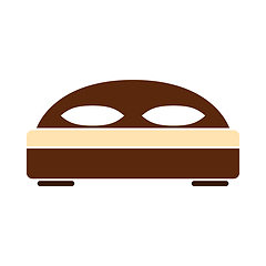 Image showing Hotel Bed Icon