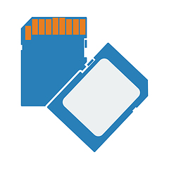 Image showing Memory Card Icon