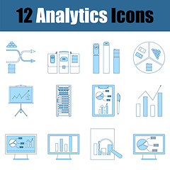 Image showing Analytics Icon Set