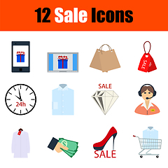 Image showing Sale Icon Set