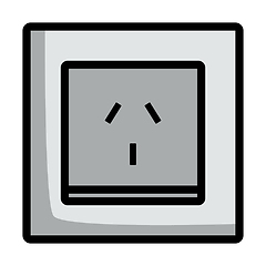 Image showing China Electrical Socket Icon