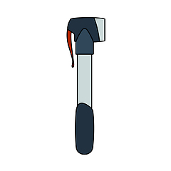 Image showing Bicycle Pump Icon