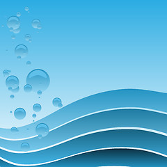 Image showing Abstract Water Background