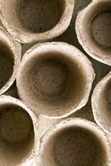 Image showing pots for seedlings