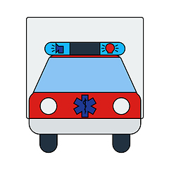 Image showing Ambulance Car Icon