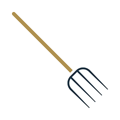 Image showing Pitchfork Icon