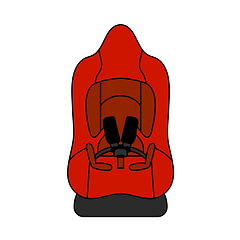 Image showing Baby Car Seat Icon