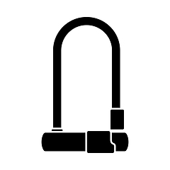 Image showing Bike Lock Icon