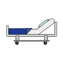 Image showing Hospital Bed Icon