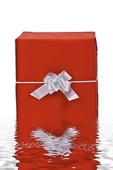 Image showing Red gift box