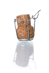 Image showing champagne cork