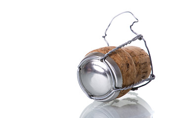 Image showing champagne cork