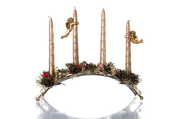 Image showing christmas candle