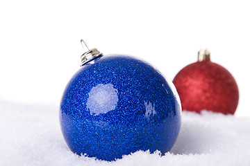 Image showing christmas white background