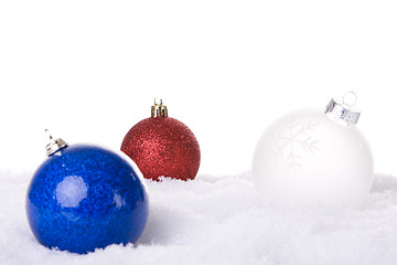 Image showing christmas white background