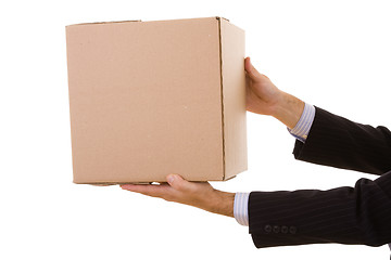 Image showing deliver the parcel