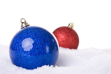 Image showing christmas white background