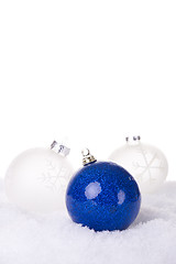 Image showing christmas white background