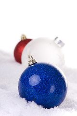 Image showing christmas white background